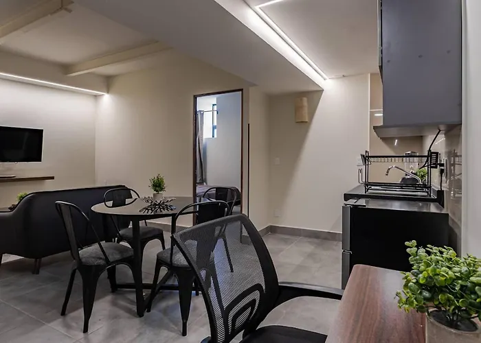 Apartamento Cozy With Rooftop In Roma Norte México DF