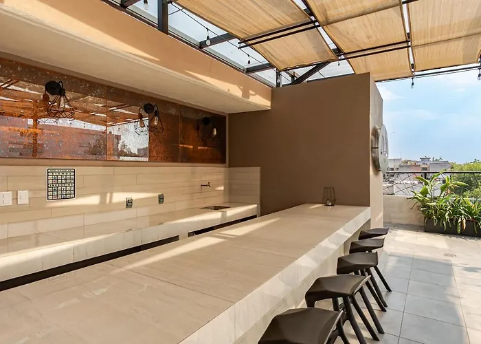 Apartamento Cozy With Rooftop In Roma Norte